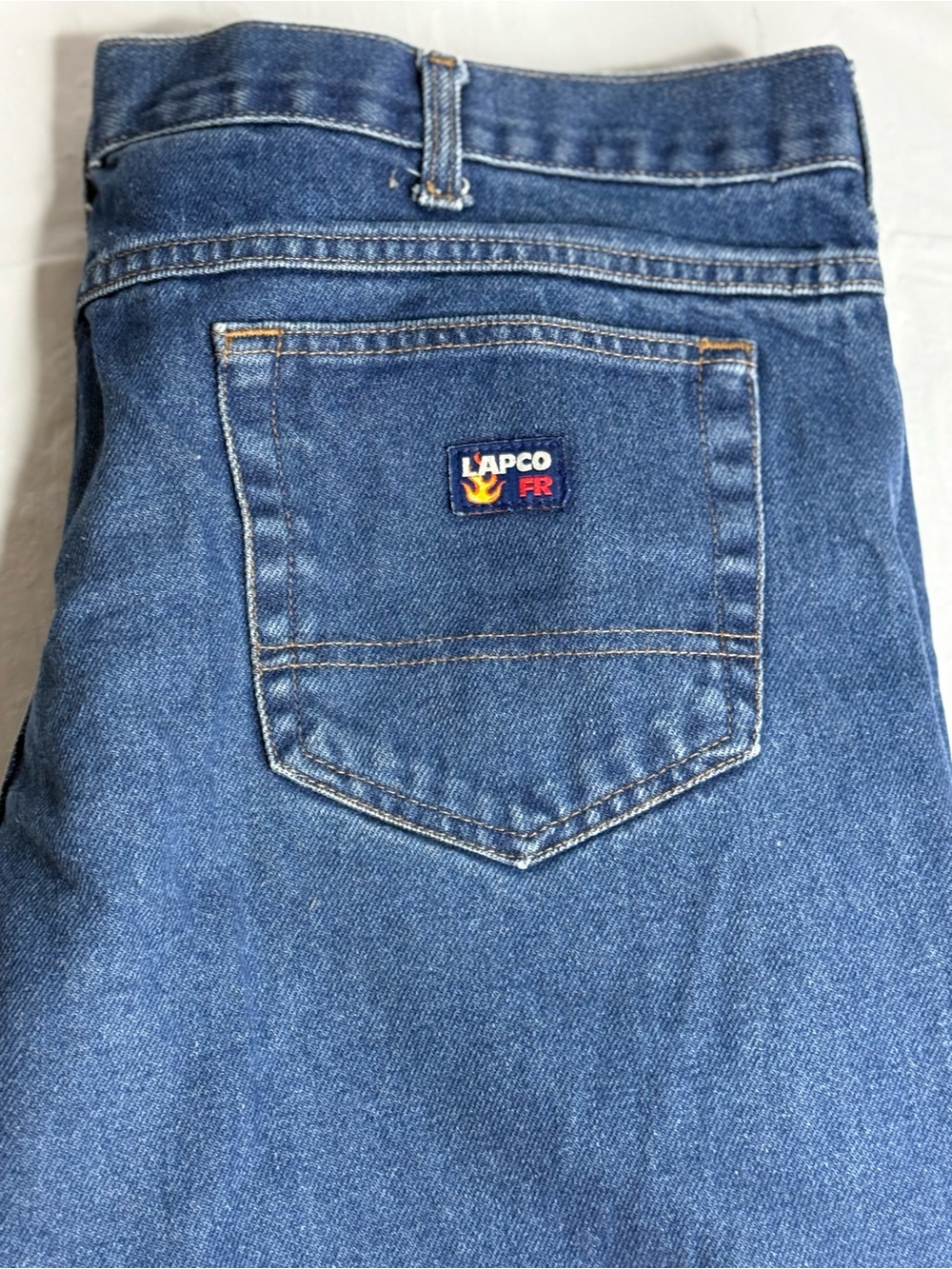 LAPCO FR Flame Resistant Carpenter Jeans Mens 40x34 Workwear Denim